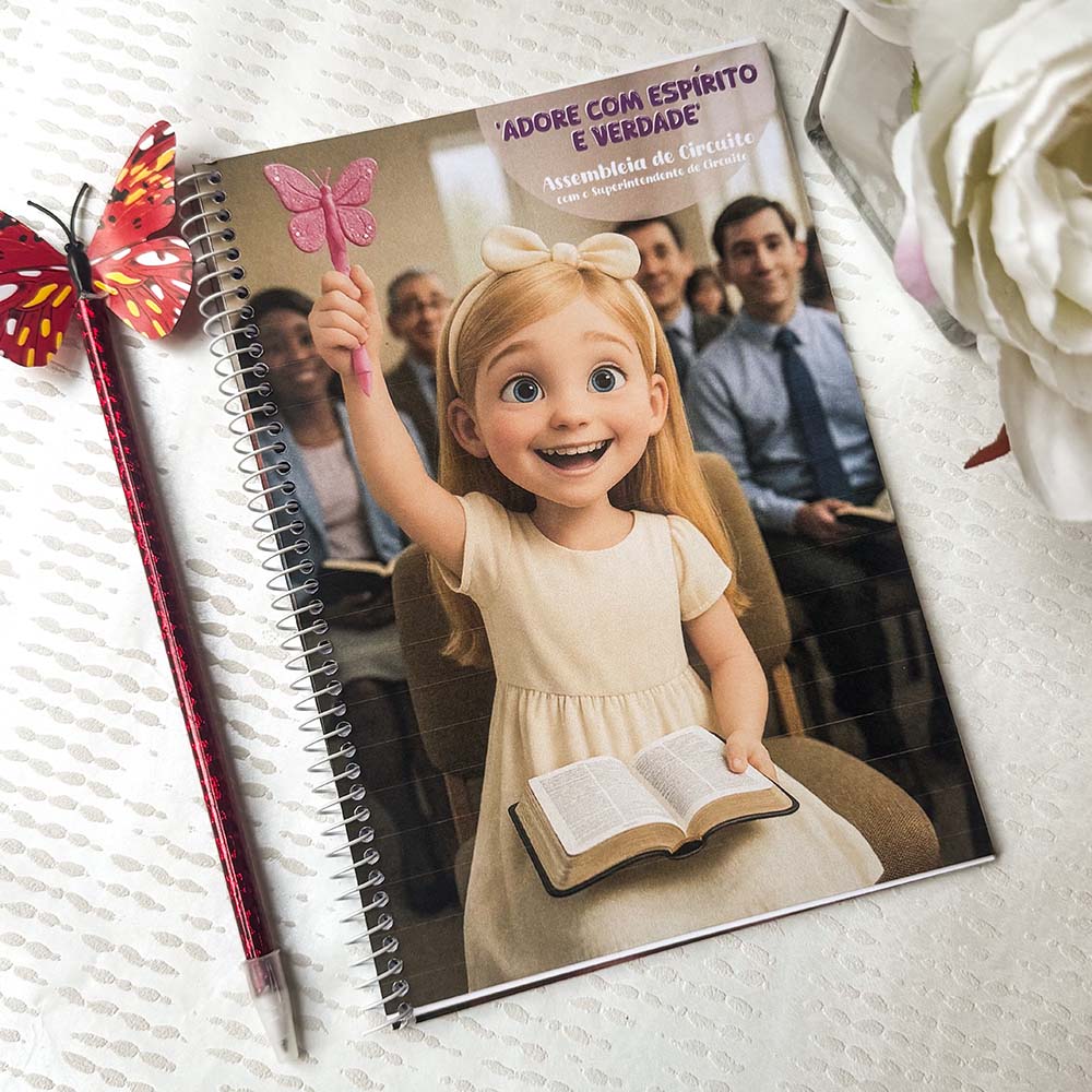 Caderno Infantil Assembleias de Circuito 2025-2026 | Modelo Leonor