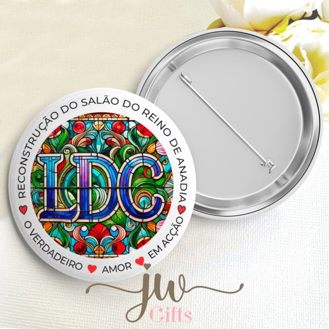 Crachá LDC | Modelo Blue